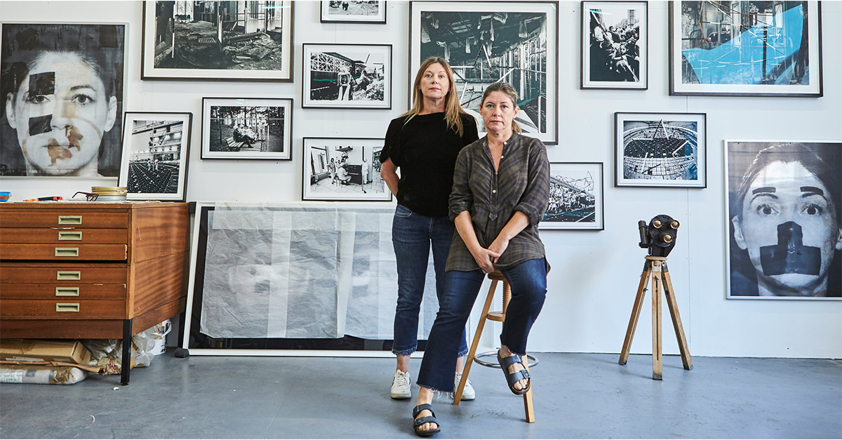 Turner-prize nominated artistic duo Professors Jane and Louise Wilson