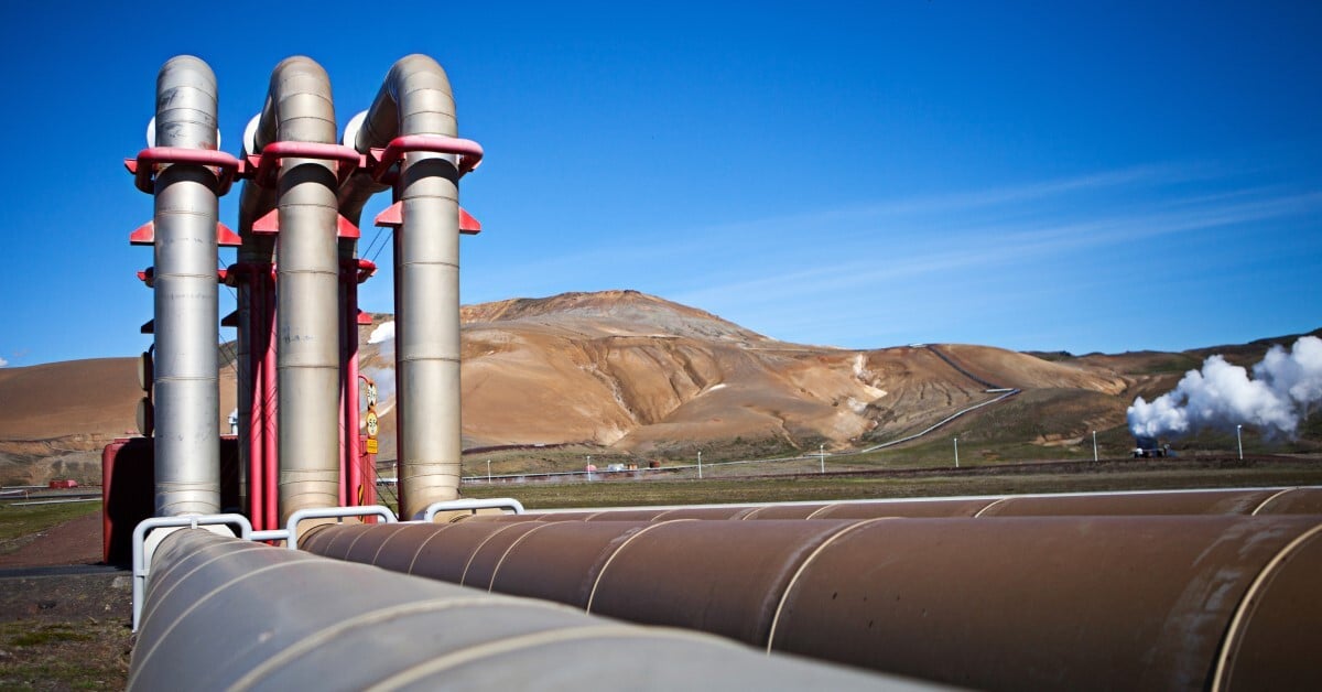 Krafla geothermal power plant