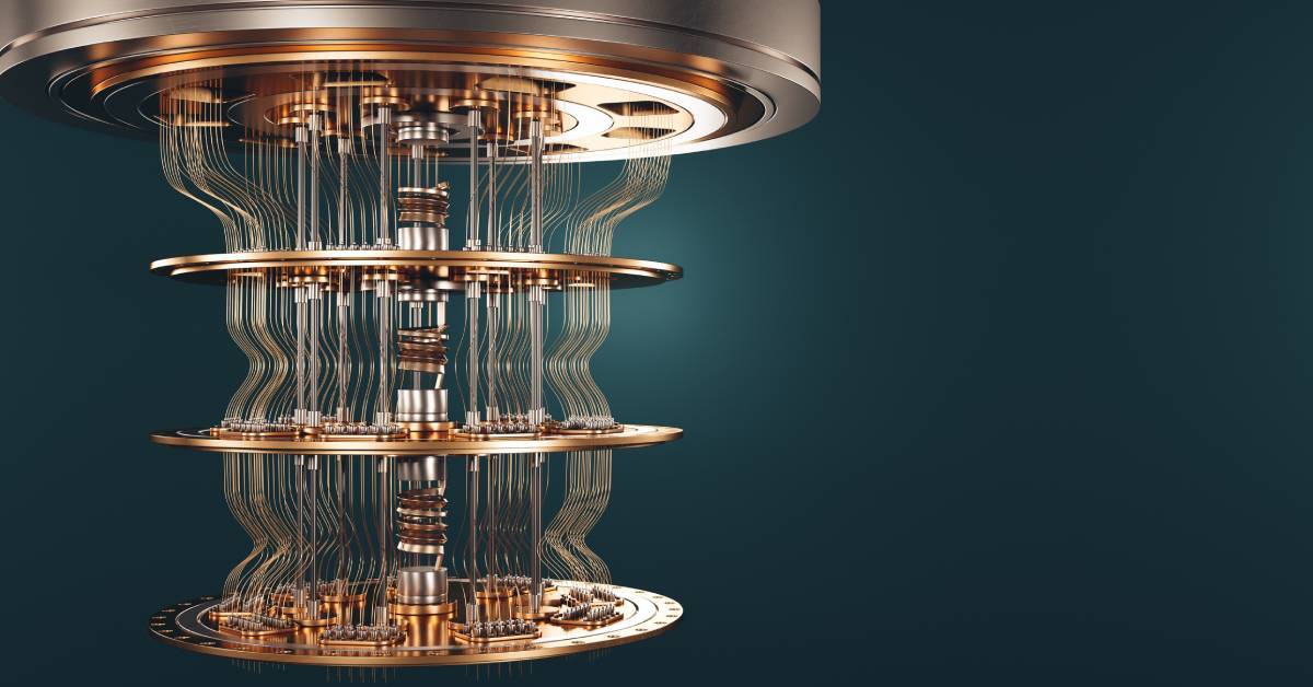 photo of a quantum computer